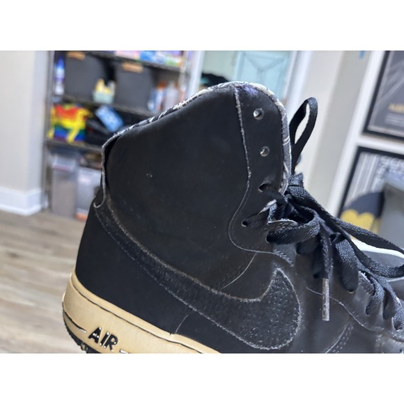Size 12-Nike Air Force 1 High \'07 Marble‎ Sole
